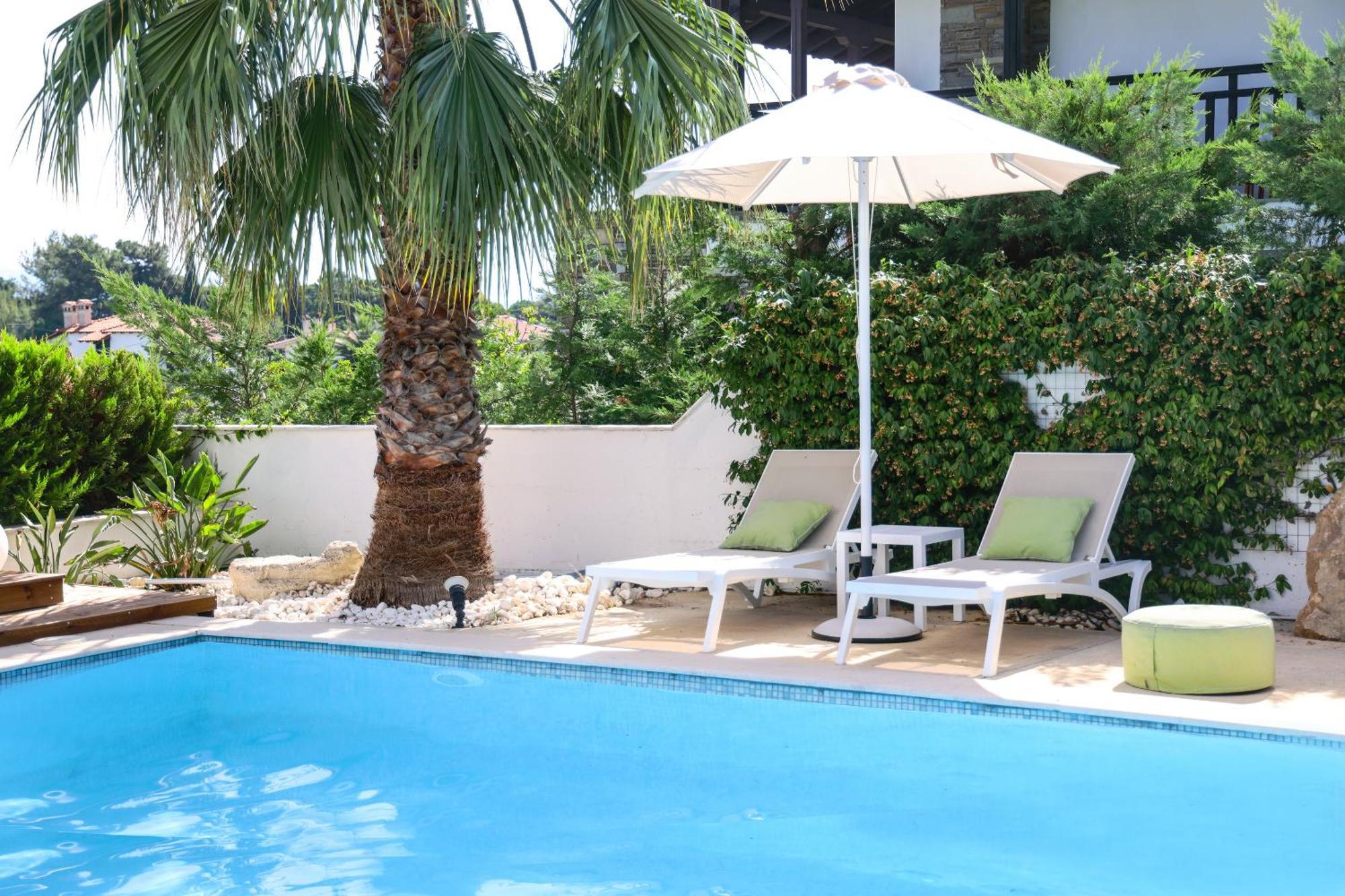 Villa Douglas - Private Pool, Bbq, 4Bdrms, View Pefkochori Exterior foto